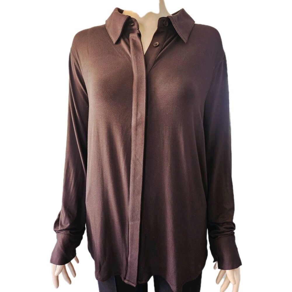 Universal Standard Women's Long Sleeve Top Size Medium NWT - Picture 2 of 7